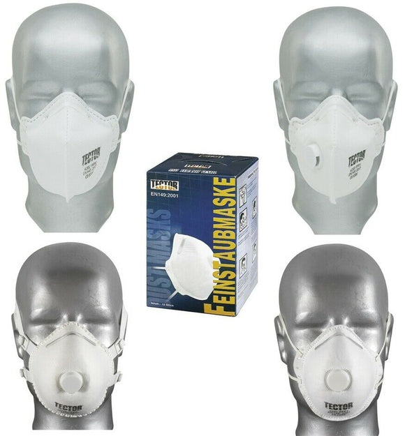 Feinstaubmasken FFP1 / FFP2 / FFP3